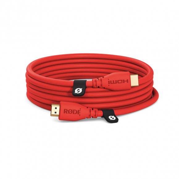 RØDE Premium HDMI Cable 3m - Red
